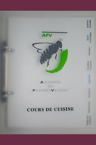 Classeur pour recettes